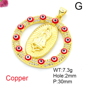 Fashion Copper Pendant  F6P404599vbnb-L017