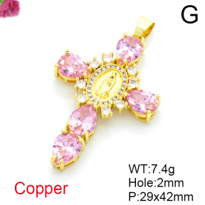 Fashion Copper Pendant  F6P404623bbml-L017