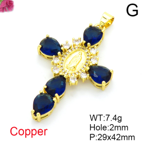 Fashion Copper Pendant  F6P404626bbml-L017