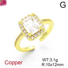 Fashion Copper Ring  F6R401182ablb-L017