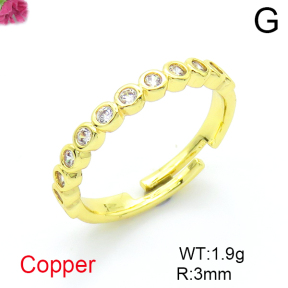 Fashion Copper Ring  F6R401186ablb-L017