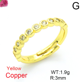 Fashion Copper Ring  F6R401190ablb-L017