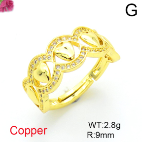 Fashion Copper Ring  F6R401192ablb-L017