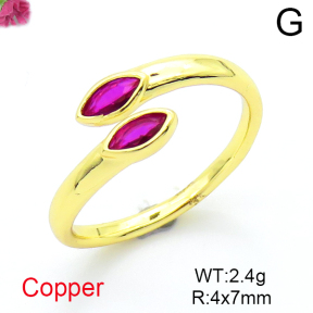 Fashion Copper Ring  F6R401196baka-L017