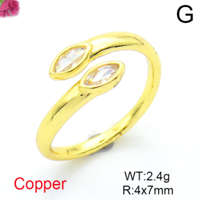 Fashion Copper Ring  F6R401197baka-L017