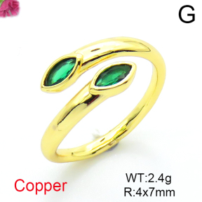 Fashion Copper Ring  F6R401198baka-L017