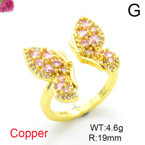 Fashion Copper Ring  F6R401204vbmb-L017