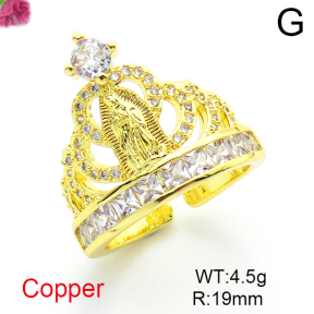 Fashion Copper Ring  F6R401211vbmb-L017