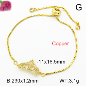 Fashion Copper Bracelet  F7B401243vbll-L035