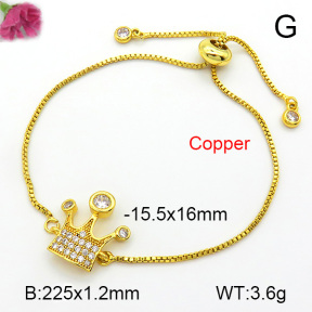 Fashion Copper Bracelet  F7B401247vbll-L035