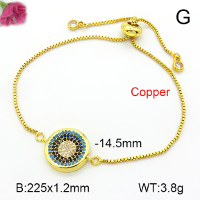 Fashion Copper Bracelet  F7B401255vbnb-L035