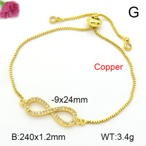Fashion Copper Bracelet  F7B401262vbll-L035
