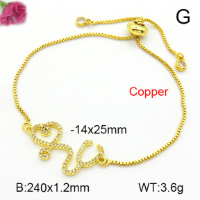 Fashion Copper Bracelet  F7B401263vbnb-L035