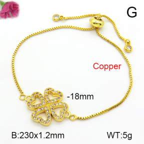 Fashion Copper Bracelet  F7B401265bbml-L035