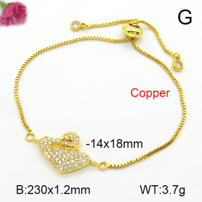 Fashion Copper Bracelet  F7B401267bbml-L035