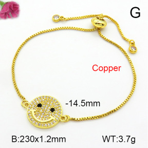 Fashion Copper Bracelet  F7B401271bbml-L035