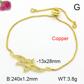 Fashion Copper Bracelet  F7B401275bbml-L035