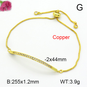 Fashion Copper Bracelet  F7B401281vbmb-L035