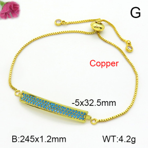 Fashion Copper Bracelet  F7B401282vbnl-L035