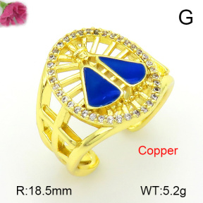 Fashion Copper Ring  F7R300218aajo-L035