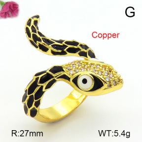 Fashion Copper Ring  F7R300221aakm-L035