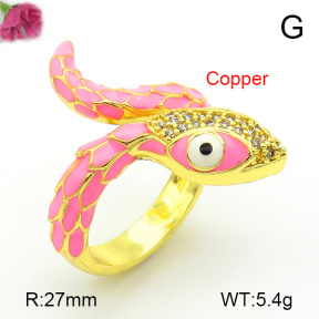 Fashion Copper Ring  F7R300222aakm-L035