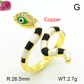 Fashion Copper Ring  F7R300225avja-L035