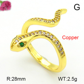 Fashion Copper Ring  F7R400643ablb-L035