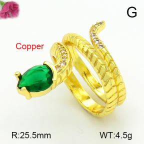 Fashion Copper Ring  F7R400646aakl-L035