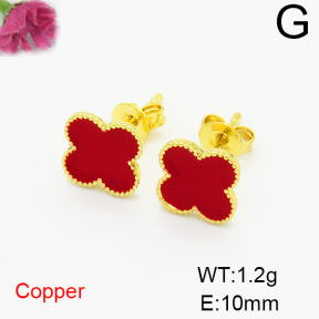 Fashion Copper Earrings  F6E301554ablb-L035