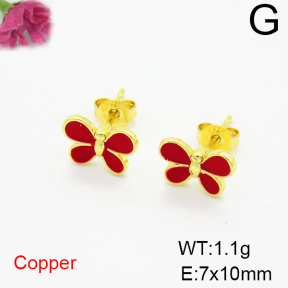 Fashion Copper Earrings  F6E301557ablb-L035