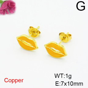 Fashion Copper Earrings  F6E301559ablb-L035