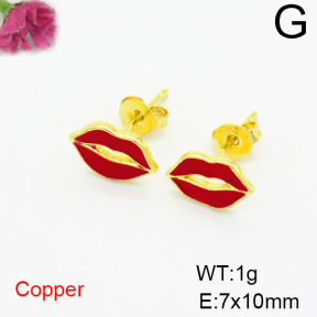 Fashion Copper Earrings  F6E301560ablb-L035