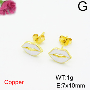 Fashion Copper Earrings  F6E301561ablb-L035