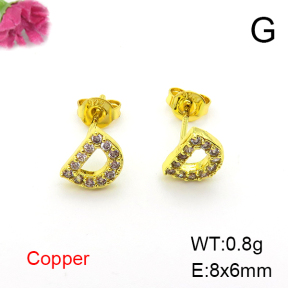 Fashion Copper Earrings  F6E403413baka-L035