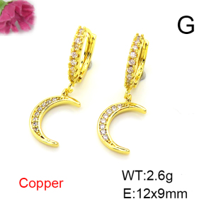 Fashion Copper Earrings  F6E403444vbnb-L035