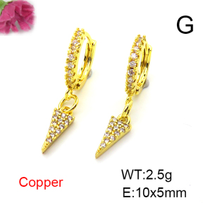 Fashion Copper Earrings  F6E403445vbnb-L035