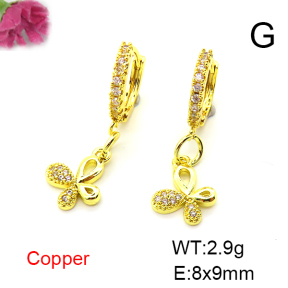 Fashion Copper Earrings  F6E403446vbnb-L035