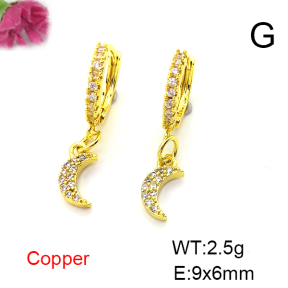 Fashion Copper Earrings  F6E403448vbnb-L035