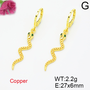 Fashion Copper Earrings  F6E403502vbmb-L035