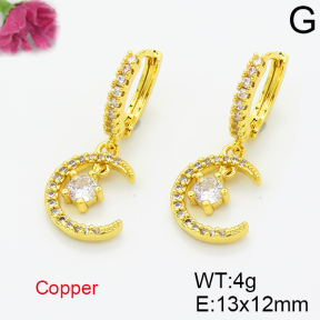 Fashion Copper Earrings  F6E403518vbpb-L035
