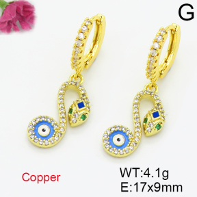 Fashion Copper Earrings  F6E403519bvpl-L035