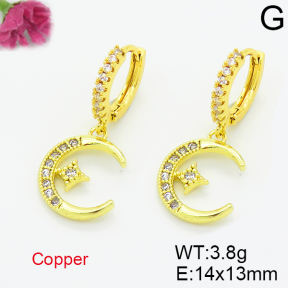Fashion Copper Earrings  F6E403525vbnl-L035