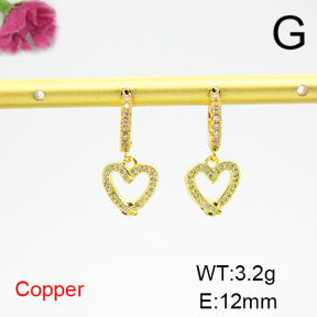 Fashion Copper Earrings  F6E403813bbov-L035