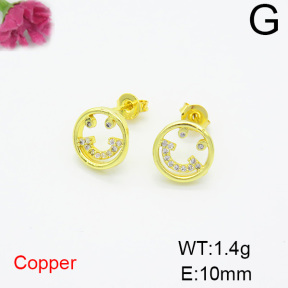 Fashion Copper Earrings  F6E403823ablb-L035
