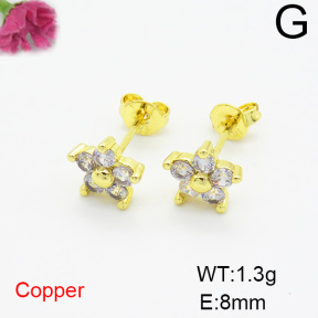 Fashion Copper Earrings  F6E403832vbll-L035