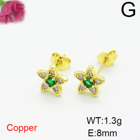 Fashion Copper Earrings  F6E403833ablb-L035