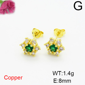 Fashion Copper Earrings  F6E403834vbll-L035