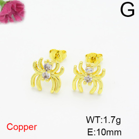 Fashion Copper Earrings  F6E403835ablb-L035