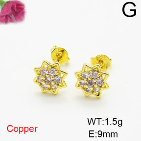 Fashion Copper Earrings  F6E403836ablb-L035